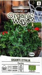 Parsley Gigante D Italia ORGANIC Herb Seed